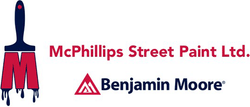 McPhillips Street Paint Ltd. Benjamin Moore Logo