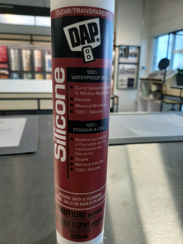 Dap 300ml 100% Silicone Clear