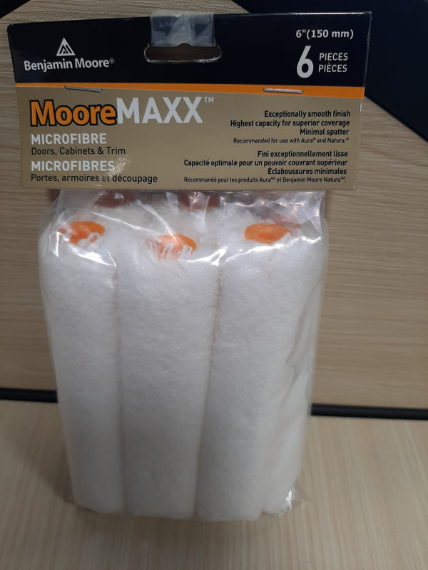 MooreMAXX - 6" Microfibre 6pkg