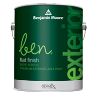 ben Waterborne Exterior Paint- Flat 541