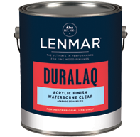 DuraLaq® Waterborne Acrylic Clear Finish - Satin 1WB.104