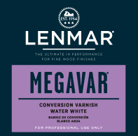 MegaVar® Water White Conversion Varnish - Dull Rubbed 1M.4302